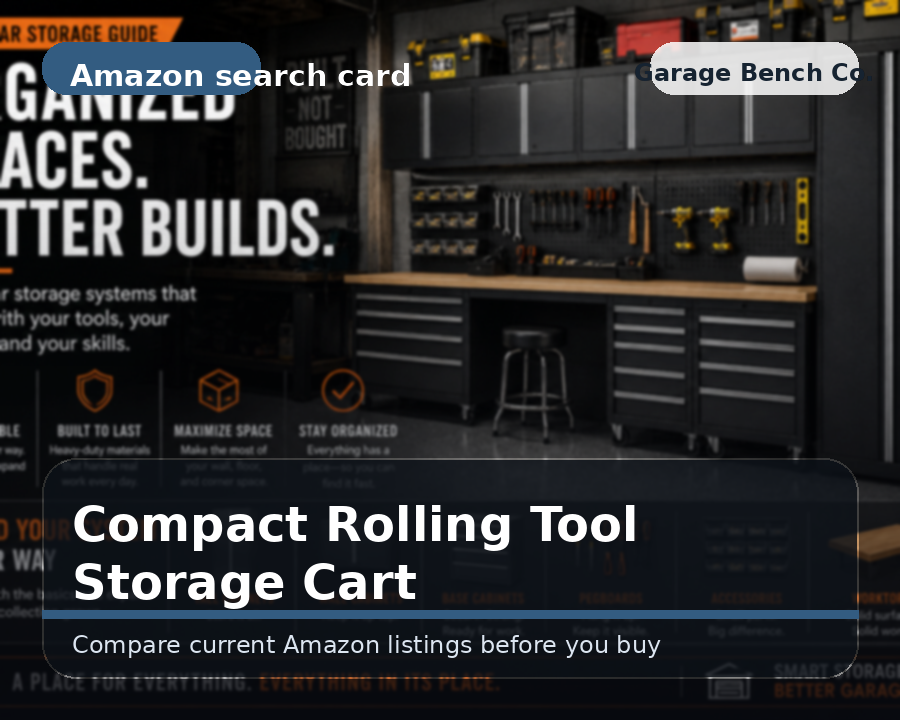 Compact rolling storage and utility carts